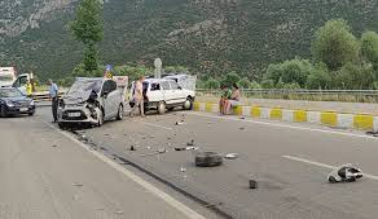 Konya'da dehşet kaza! Yaralı var...